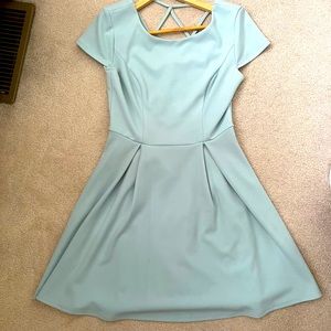 Light blue a-line dress